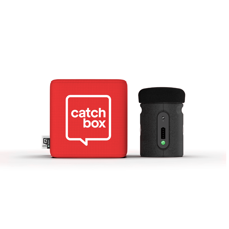 Catchbox plus Cube cover and capsule
